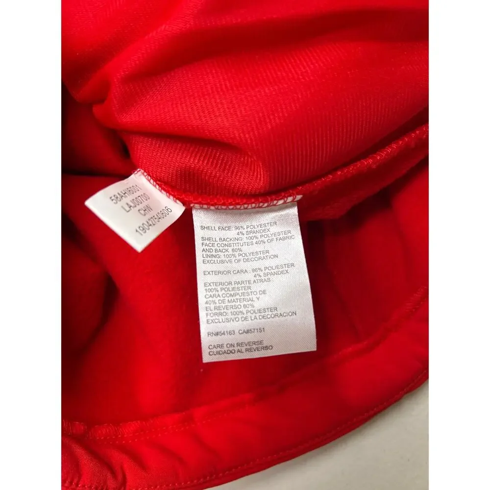NHL Carl Banks Sports G-III CHICAGO BLACKHAWKS Men's Size M Red ZIP UP Jacket